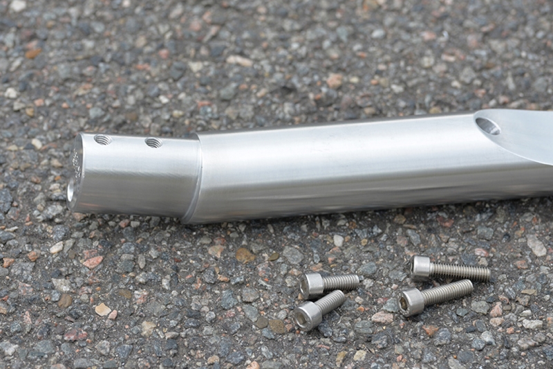 Bobber Halter in edelstahl, Monolever